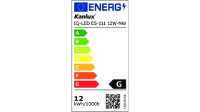Żarówka Led Gu10 Iq-Led Es-111 Ściemnialna 12W-Nw 1050Lm 4000K Barwa...