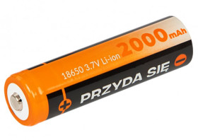AKUMULATOR 18650 LI-ION 2000MAH 3,7V