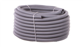 Rura Ochronna Karbowana Pvc Silvyn El 16X21 Ciemnoszara 61747380 /30M/