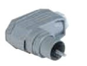 Wtyczka kablowa kątowa ze śrubą radełkowaną obciązenie za pomocą klatki zaciskowej N6R FM R