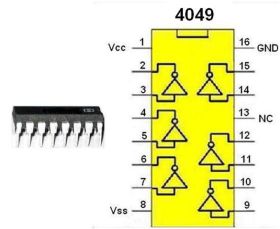 Układ scalony 4049