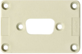 Adapter plate for heavy duty connectors, 1665940000