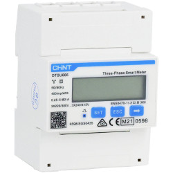 Chint 313280 DTSU666 Electricity Meter 3-Phase Digital MID-Approved