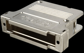 165X13549XE D-sub cap for 37-pin D-sub, metal, large, side