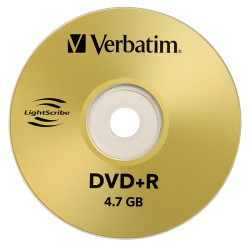 DVD+R VERBATIM 4,7G LIGHTSCRIBE