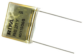 Kondensator papierowy 100nF 250V ac KEMET rozstaw: 22.5mm THT ±20