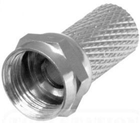 Wtyk F nakręcany na RG-59 5,9mm/18,5mm /opak=100szt/