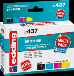 EDD-437 Ink - Brother - Multipack LC985 - refill