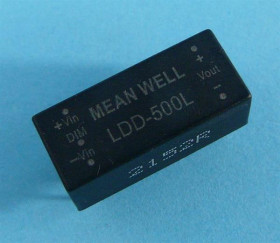LDD-500-L DC/DC 9-36V/2-32V/0,50A