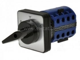 Wyłącznik 20A, 3tory, 4war ( 0-Y-T ) 48x48mm