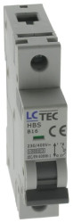 Wyłącznik nadprądowy HBS 1P 1M 1F B 16A 10kA