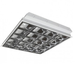 Opr. rastrowa 4x18W p/t EVG KAFLER BEMKO