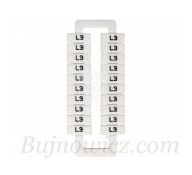 Oznacznik do zĹÄczek EURO 43192 " L3 " biaĹy