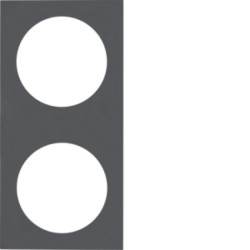 Integro Ramka podwójna czarny połysk 919762510