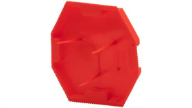 Pokrywa Montażowa Do Puszki Podtynkowej Ui10 Czerwona 7390151 F-Tronic