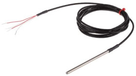 Termopara typ PT 100, -50C do +250C 100mm kabel 2m, Stal nierdzewna