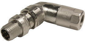 Złącze wielostykowe przemysłowe 8-pinowe M12 Montaż na kablu Wtyczka HARTING