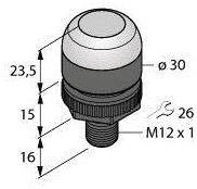 Czujnik umiejscowienia Turck 3096514 1 szt.