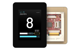 Kolorowy wyświetlacz LCD 2.4cal TFT 240 x 320pikseli I2C, SPI I/F Nie 4D Systems