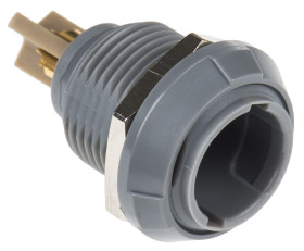 Złącze wielostykowe przemysłowe 3-pinowe, panelowe Gniazdo LEMO