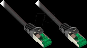 8062-H250S Cat.6a outdoor patch cable 25 m, black