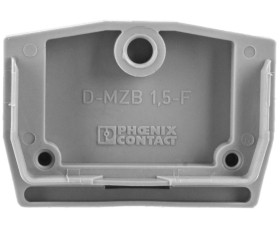 Ścianka końcowa 4mm szara D-MSB 1,5-F 3024180 /50szt./