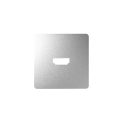 Pokrywa do gniazda HDMI żeńskiego, aluminium, Simon 82