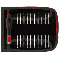 Wiha 27820 SYSTEM 4 SoftFinish&#xAE; Interchangeable Screwdriver Set, 12 Piece