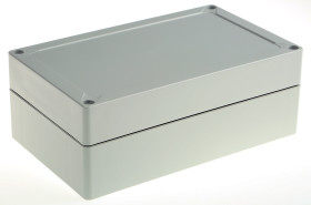 Obudowa ABS szerokość zew. 122 mm długość zew. 202 mm wys. zew. 75 mm Günther Spelsberg IP67 Szary