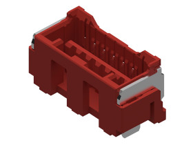 Gniazdo PCB 7 -pinowe raster: 1.5mm Gniazdo do montażu na płytce drukowanej Pionowy Montaż na płytce