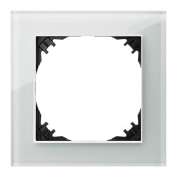 Vestra Ramka pojedyncza szkło IP20 biały 3871-62