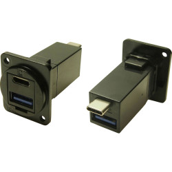 Cliff CP30235M3B USB Connector 1 pc USB &amp; Firewire Plug Socket