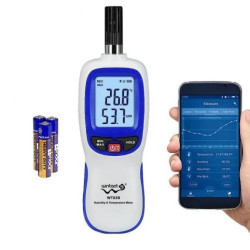 Higrometr WINTACT WT83B Bluetooth i aplikacja na sys. Android