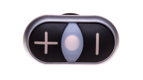 Napęd Przycisku Podwójny Czarny (+/-) Z Samopowrotem M22s-Ddl-S-X4/X5 218146