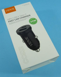 ŁAD.SAM.30W USB/USB-C 12V/3,0A