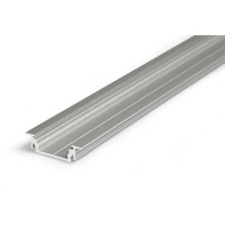 Profil LED Groove14 2m anodowany wpuszczany led szeroki a3020020