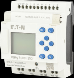 197213 easy E4 Control relay, 8DI (4D/A) 4DO, 24 VDC