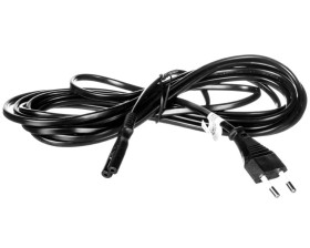 Kabel zasilający EURO (radiowy) CEE 7/16 - IEC 320 C7 5m 95039