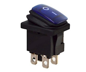 PRZEL. PODSW. MALY 12V HERMETY.NIEBIESKI