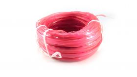 ELWIRA El Wire elastyczny z lamówką 2.3 mm na metry, różowy
