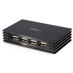 StarTech.com ST4202USBGB 4 Port Black USB 2.0 Hub