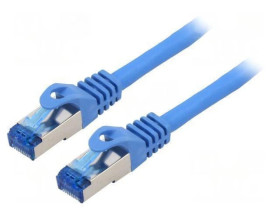Patch cord S/FTP Cat: 6a RJ45 wtyk z obu stron linka CCA 15m PCF6A-10CC-1500-B