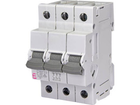 Wyłącznik nadprądowy C 25A 3P 10kA ETIMAT P10 272531107 ETI