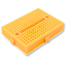 Płytka prototypowa 170 pól do Arduino żółta stykowa do modułów breadboard