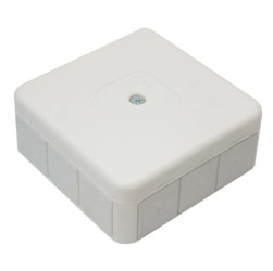 Puszka n/t instalacyjna 85x85x37 pusta biała 400V IP55 ViPlast 031-01