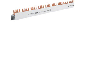 Szyna fazowa 2-biegunowa 10mm 56 modułów KDN263B HAGER