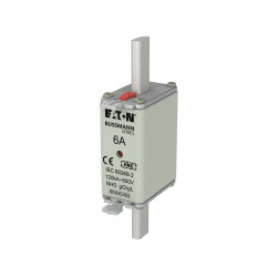 Bezpiecznik NH 6A 500V ac 58 x 30 x 125mm Eaton