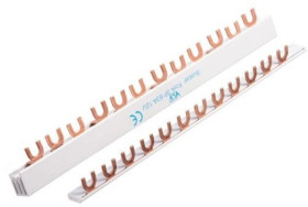 Szyna łączeniowa widełkowa 1P 63A 12 mod. / 10szt.