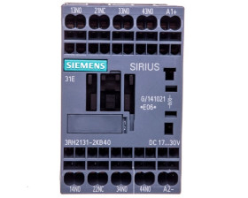 Stycznik pomocniczy 3Z 1R cewka 24V DC 0.7...1.25Us S00 z warystorem przył sprężynowe SIRIUS 3RH2131-2KB40