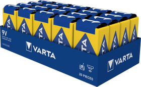 Baterie 9 V, 9V, 589mAh, Varta, Varta Industrial PP3